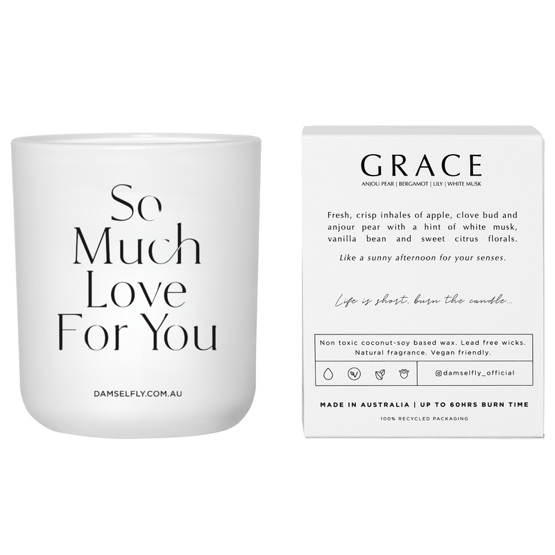 SO MUCH LOVE - GRACE CANDLE