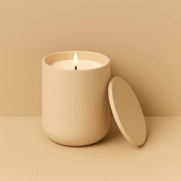 CUSTOM CANDLE - BEIGE