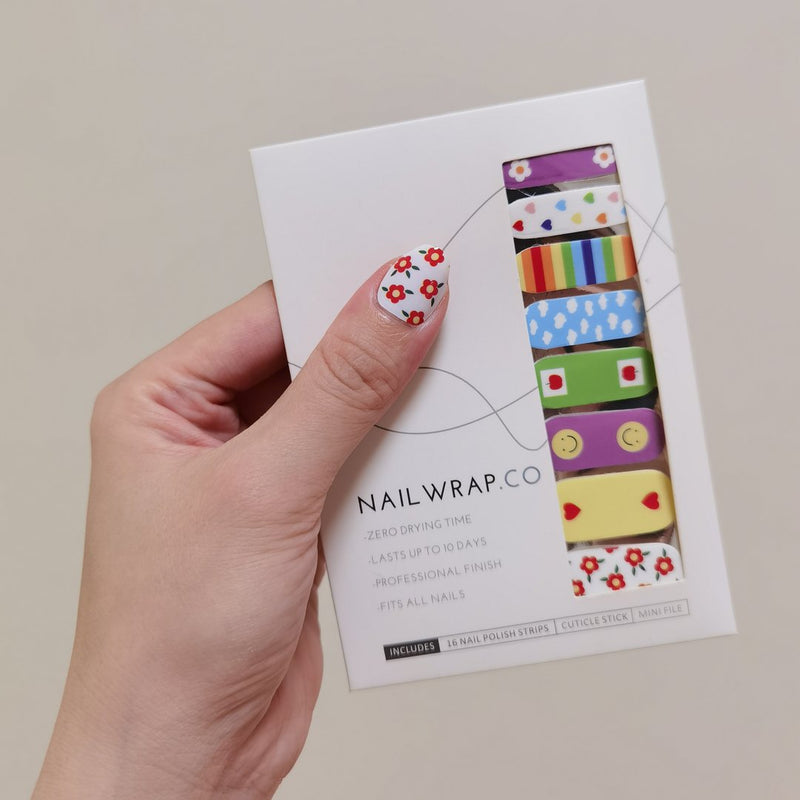 Happy - Nail Wrap