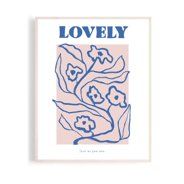 Lovely - A4 Print