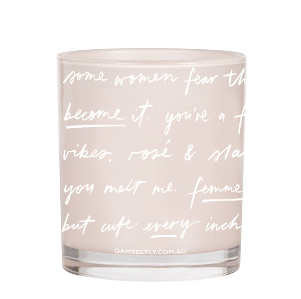 Script Wrap -  XL Candle