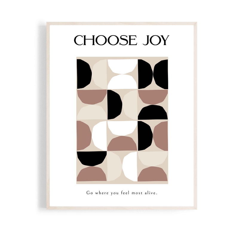 Choose Joy - A4 Print