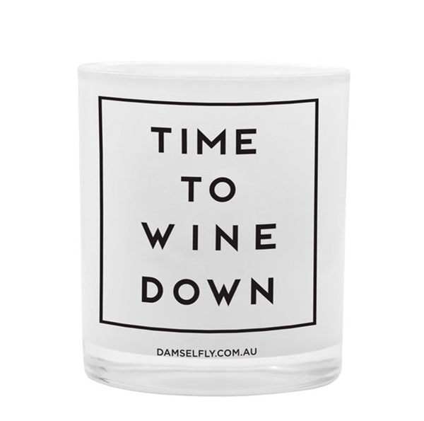 Wine Down - XL Candle